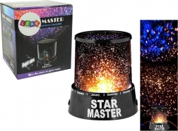 Éjszakai fény Csillag- és bolygóprojektor elemekkel
