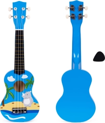 Fa gyerek ukulele 4 nylon húrral és pengetővel – ECOTOYS