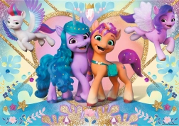 100 darabos csillámos Puzzle My Little Pony Csillogó pónik