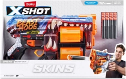 X-SHOT SKINS DREAD szivacslövedékes pisztoly – beast mode (12 lövedék)