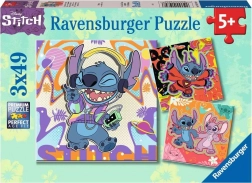 Puzzle 3x49 darabos Stitch
