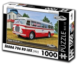 Puzzle Retro-Autók Škoda 706 RO Lux 1951 1000 darab