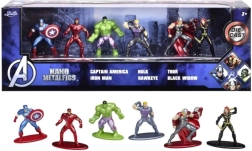 JADA MARVEL AVENGERS fém figurák, 6 db, 4 cm