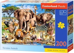 200 darabos puzzle – Szavanna állatai
