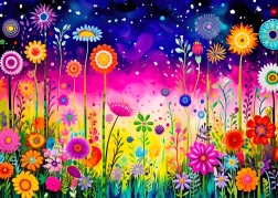 Élvezze a Puzzle Szirmok szerenád 1000 darab