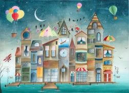 Magnolia puzzle – Házak, amelyekről olvastam – 1000 darab