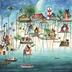 Puzzle Pier City 1023 darabos MAGNOLIA