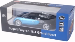 Rc autó bugatti veyron 1:14 piros vagy kék