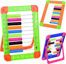 Színes iskolai műanyag abakusz gyerekeknek