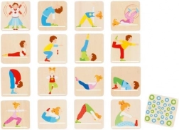 Goki fa memóriajáték Gimnasztika