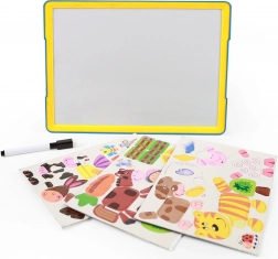 Gyermek mágneses rajztábla állatokkal