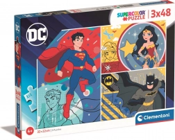 3×48 darabos DC Comics puzzle