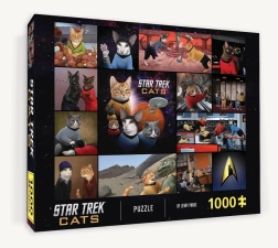 Star Trek macskák puzzle 1000 darab