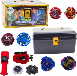 Thunder Gyro pörgettyűk és kilövők készlete, 8 db