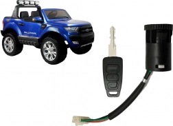 Gyújtáskapcsoló gyermek elektromos autóhoz Ford Ranger