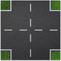 Design alátét - BRIXIES Plus Kereszteződés