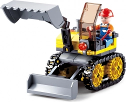 Sluban Town Építők Kis lánctalpas kotrógép