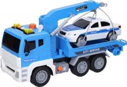 Vontató autóval és effektekkel