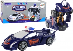 Átalakuló rendőrségi autó-robot
