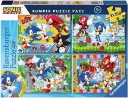 Ravensburger puzzle Sonic Sün 4x100 darab