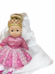 Bambolina Molly hercegnő baba 3 dallal