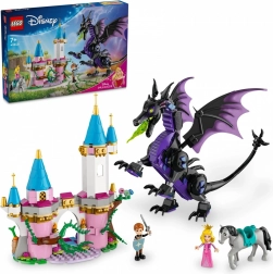 LEGO Disney 43240 Demóna sárkány alakban