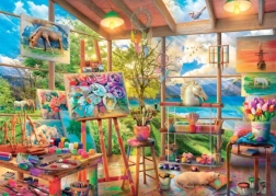 DINO puzzle festőműhely 2000 darab