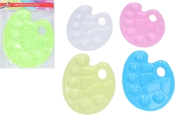 Műanyag festőpaletta temperafestékhez