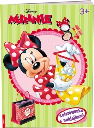 Disney Minnie Mouse színező matricákkal