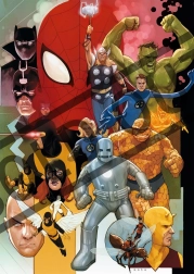 Puzzle 1000 darabos MARVEL 80