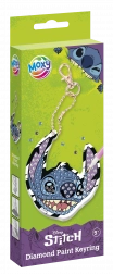 Gyémántfestés Kulcstartó Stitch