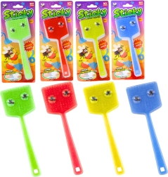 Gumis gyerek légycsapó műlégy célpontokkal