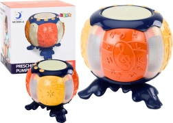 Interaktív oktató tök zenével és fényekkel