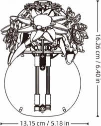 Sluban napraforgó- és margarétacsokor vázában
