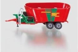 Strautmann keverőkocsi modell 1:50 Siku Farmer