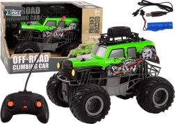 RC terepjáró autó 1:16 zöld