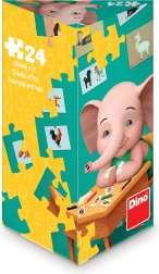 Dino puzzle Elefánt Mio 24 darab