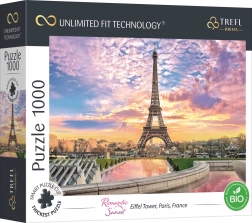 Puzzle TREFL UFT Romantikus naplemente – Eiffel-torony 1000 darab