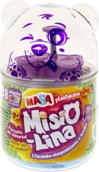 Misiolina könnyű lebegő gyurma kék 60 g formával