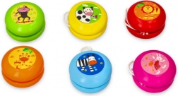 fa jojó vidám állatkákkal