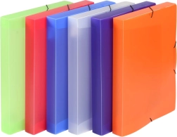 Opaline A4 archiváló doboz PP-ből, gumipánttal (vegyes színek)