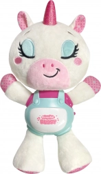 Elalvást segítő unikornis dallamokkal és fénnyel, 29 cm