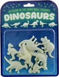 Világító dinoszauruszok öntapadós dekoráció