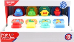 Baba játék – felpattanó járművek