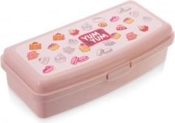 Rózsaszín uzsonnás doboz 500 ml YUM YUM