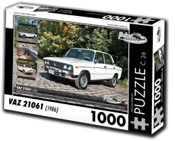 RETRO-AUTA VAZ 21061 (1986) – 1000 darabos puzzle