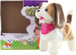 Interaktív kutyus sállal tapsra