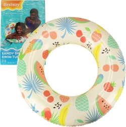 BESTWAY 61 cm-es felfújható úszógumi gyümölcsmintával
