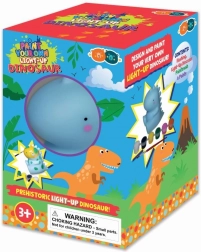 Világító dinoszaurusz kifestéshez