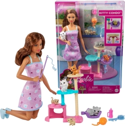 Barbie cicagondozó Kitty Condo – háziállatos játék a MATTEL-től